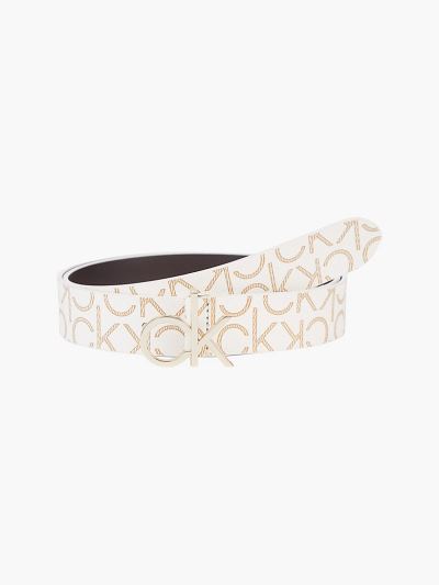 Calvin Klein Táskák & Kiegészítők HU575412 | Calvin Klein Logo Női Öv Bézs